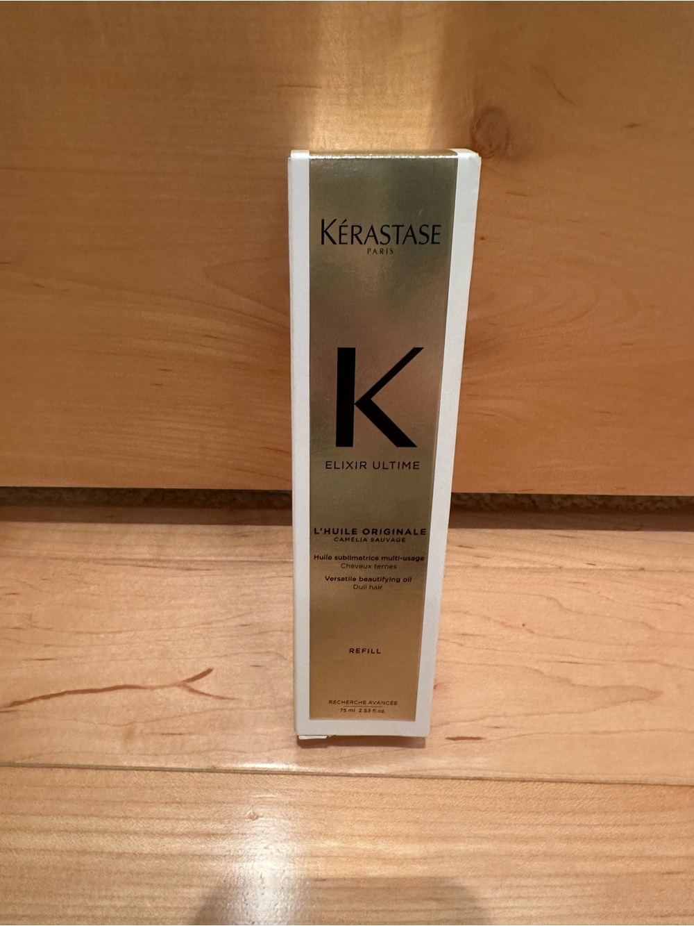 Kerastase Elixir Ultime Hair Oil (Refill, 75 ml) Brand new in a sealed box